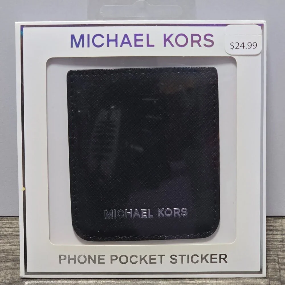 Black or Brown Michael Kors Wallet Stickers Brand New